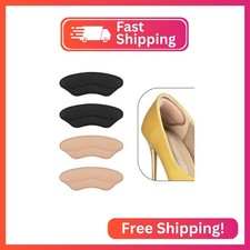 Heel Grips Liner Cushions Inserts for Loose Shoes, Heel Pads Snugs for Shoe Too