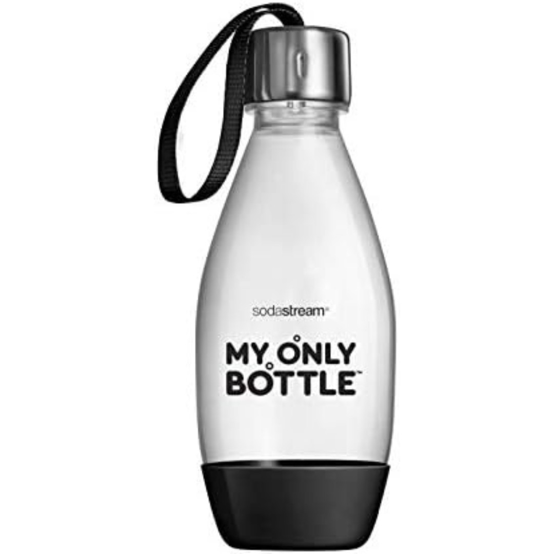 SodaStream My Only Bottle 500 ml Reusable BPA Water Bottle for Carbonating, Dish - Image 2