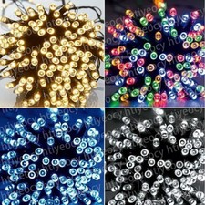 LED Solar Lichterkette Licht Beleuchtung Kette Garten Xmas Außen|IP65 Party Deko