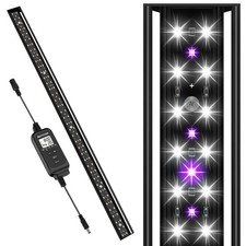 REPTITRIP 39" LED UVB Reptile Light Fixture Dimmable 27W 6500K 4 UVI Modes