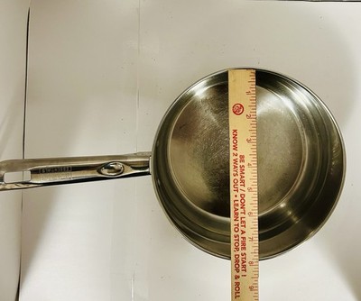 Basic Essentials Stainless Steel Professional 8  Saucepan