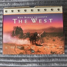 Ken Burns Presents - The West: A Film by Stephen Ives - 9 VHS Tapes