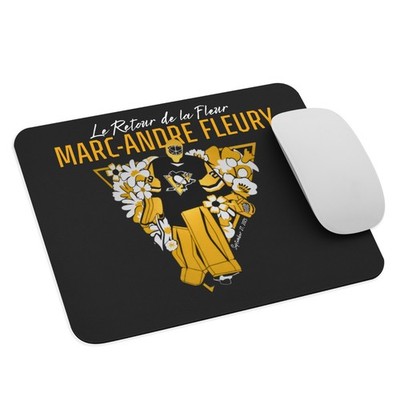 Marc-Andre Fleury Mouse Pad 9.5x7.75 inch Le Retour de la Fleur September 2025