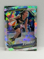 JJ Quinerly 2025 Panini Prizm WNBA #95 Ice Prizm RC DAL Wings