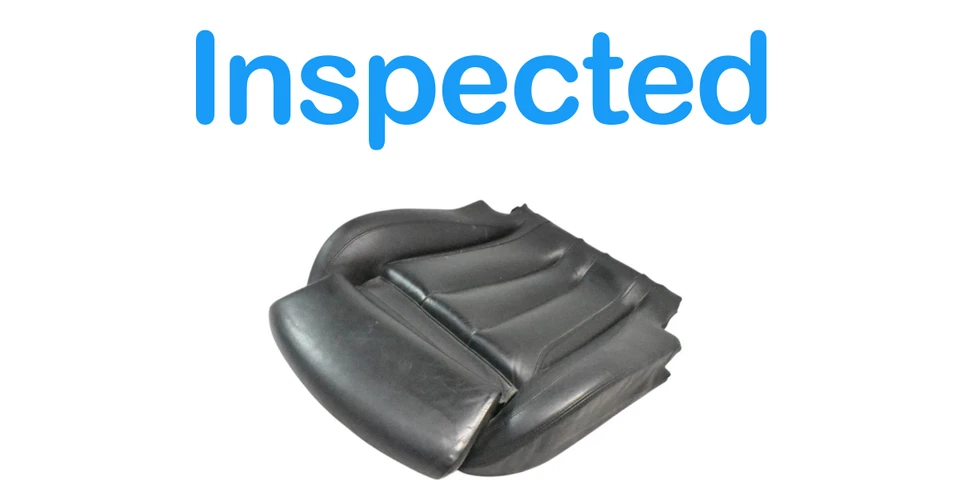 Cojín asiento inferior delantero izquierdo negro fabricante original BMW 650i F06 F13 640i 12-19 Foto 3 de 4