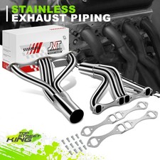 4-1 Front 3-12 Od Exhaust Headers Kit For Chevy Small Block 265-400 V8 Engine 4-1 Front 3-12 Od Exhaust Headers Kit For Chevy Small Block 265-400 V8 Engine