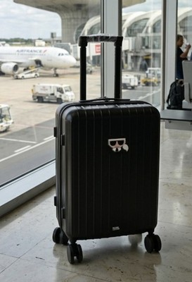 KARL LAGERFELD K/VAKATION  HARTSCHALE TROLLEY KOFFER  REISE GEPÄCK DESIGNER