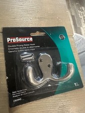 ProSource Double Prong Robe Hook Choose From a Variety of Finishes