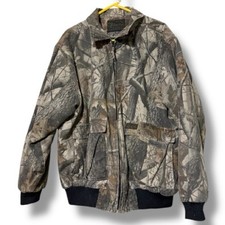 Vintage Liberty Rugged Outdoor Gear large camouflage full zip hunting jacket