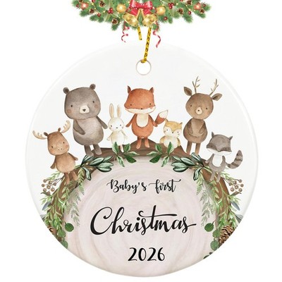 Babys First Christmas Ornament 2026, My First Christmas Ornament, Baby'S First X