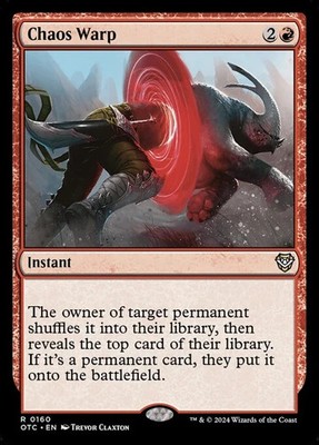 Chaos Warp OTC NM MTG