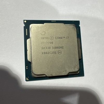 Intel Core i7-7700 3.60GHz Quad-Core 8MB LGA1151 CPU Processor SR338