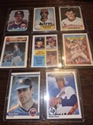 Lot of (8) NOLAN RYAN vintage baseball cards - MLB Hall of Famer