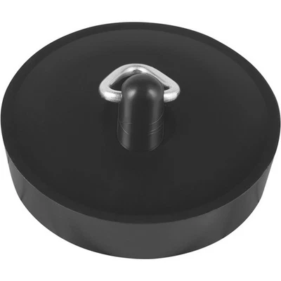 CORNAT Ventilstopfen Stopfen Stöpsel ø48,5mm schwarz mit Dreikantbügel für Spülbecken