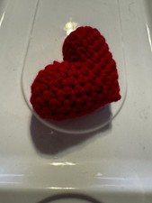 Crochet Heart Key Chains 1