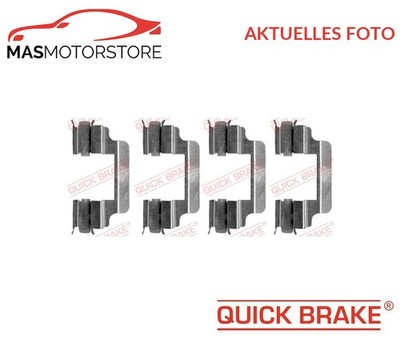 ZUBEHÖR-SATZ BREMSBELÄGE QUICK BRAKE 109-1231 P FÜR BENTLEY CONTINENTAL