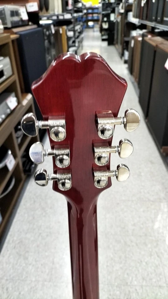 (EPIPHONE) DOT ES-335 type Cherry Semi-Acoustic Electric Guitar Used From Japan - Image 3 of 4