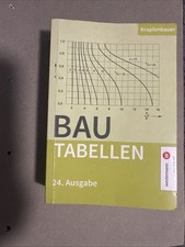 Bautabellen  Krapfenbauer