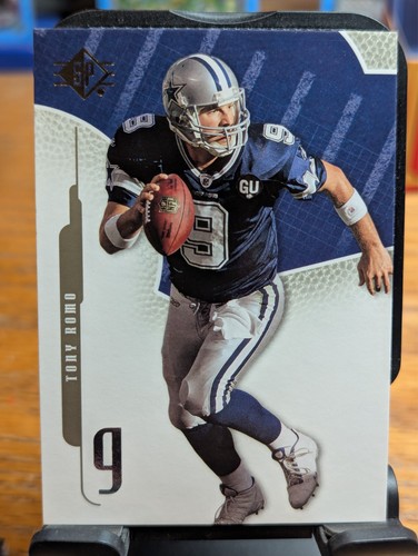Tony Romo #50 2008 SP Authentic card
