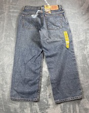 NWT Levis 550 Relaxed Fit Jeans Boys Size 8 Husky 28x23 Medium Wash Denim Pants