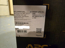 New APC SRTL3KRM1UNC Smart-UPS SRT 3000VA 120V Rack Mount UPS w/ SmartConnect