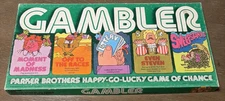 Parker Brothers Vintage Board Game Gambler 1977 Complete