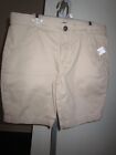 Teen Girls Uniform Shorts Brown 14 Plus