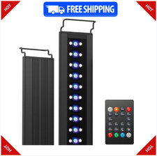 NICREW C10 24/7 LED Aquarium Light, 30-36 Inches, Full Spectrum with Timer