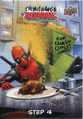 Deadpool 2019 Chimichanga Chase Card CWD-4 Step 4