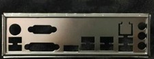 Customized io i/o shield backplate for B350-PLUS ,