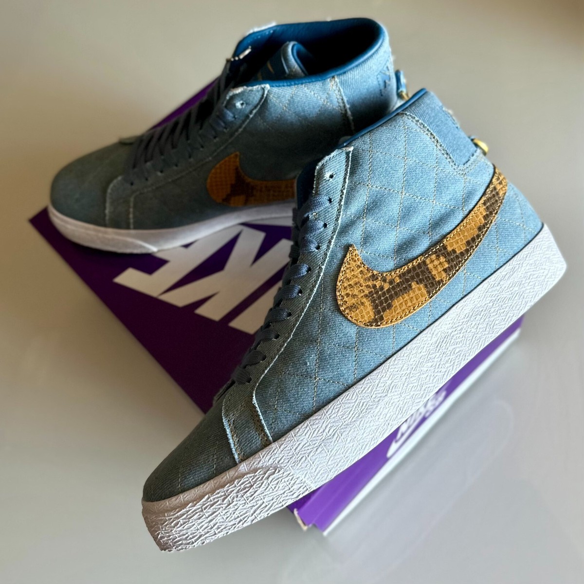 Supreme/Nike SB Blazer Mid (Denim) Mens US Size 10 | eBay Supreme/Nike SB Blazer Mid (Denim) Mens US Size 10 | eBay