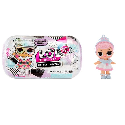 LOL Surprise! Confetti Reveal Winter Chill - 15 Surprises - Limited Chase NEW - Picture 2 of 11