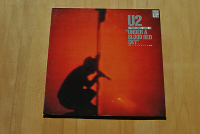 U2  Live Under A Blood Red Sky EP DE 1983 Island Records 205 904 Viny