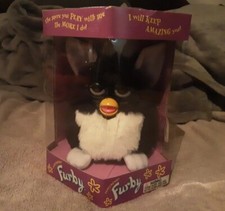 FURBY 1998 ORIGINAL 1st Generation Tuxedo Black White