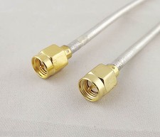 6in SMA Male To SMA Male Plug Straight Pigtail Flexible Jumper Cable RG402 15CM