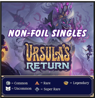 Disney Lorcana Trading Card Game, Ursula's Return - Card Selection