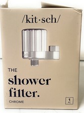 Kitsch The Shower Filter Replacement Water Filters and Cartridges, Chrome
