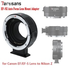 7artisans EF-NZ Auto Focus AF Adapter Canon EF/EF-S Lens to Nikon Z-Mount Camera