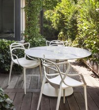 Set of 2/4/6 Masters Style Kitchen Cafe Dining Chairs Retro Garden Outdoor Patio