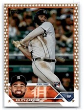 2023 Topps Riley Greene Gold Star Factory Set RC #31 Tigers