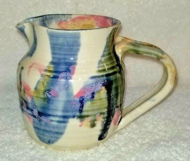 Bailey Brown Studio Art Pottery Creamer Canada 1999 eBay