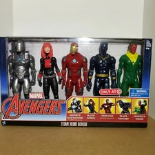 Marvel Avengers Titan Hero Series 12" Exclusive 5 Figures Set-Black Widow-NIB