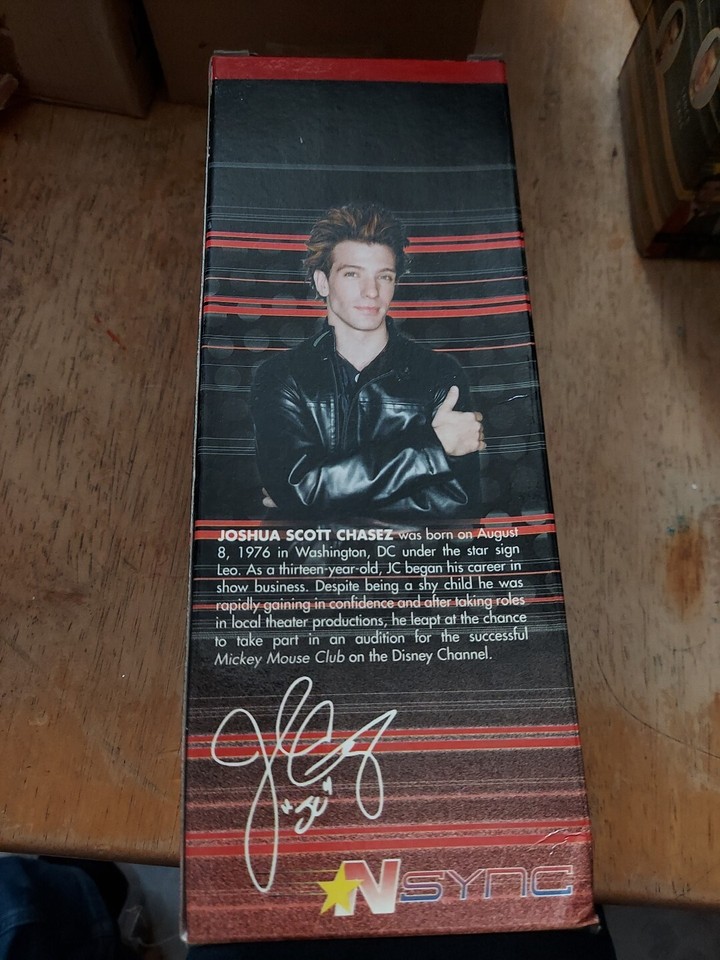 Best Buy *NSync Collectible Bobble Head Dolls JC Chasez eBay