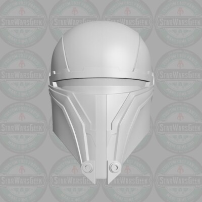 Darth Revan v1 Sith Lord custom head for 1:6 1:10 1:12 1:18 Star Wars figures