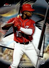 2020 Topps Finest #95 Victor Robles Washington Nationals