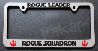 STAR WARS REBELLION ROGUE LEADER ROGUE SQUADRON License Plate - Foto 9