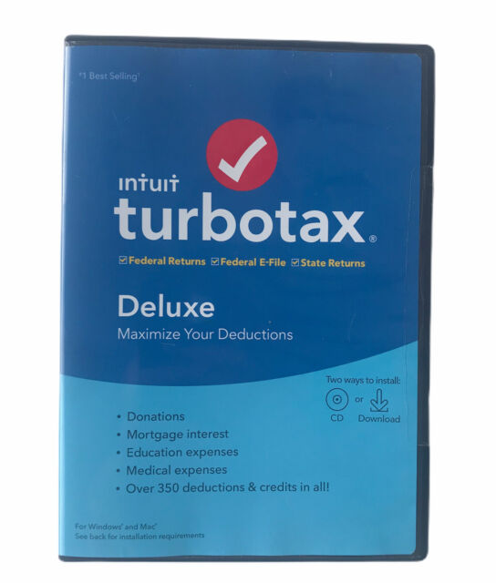 turbotax deluxe with state 2021