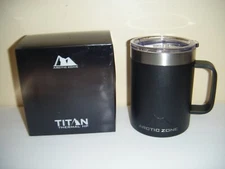 Arctic Zone Titan Thermal HP 14oz Stainless Steel Camp Cup Mug (Black)