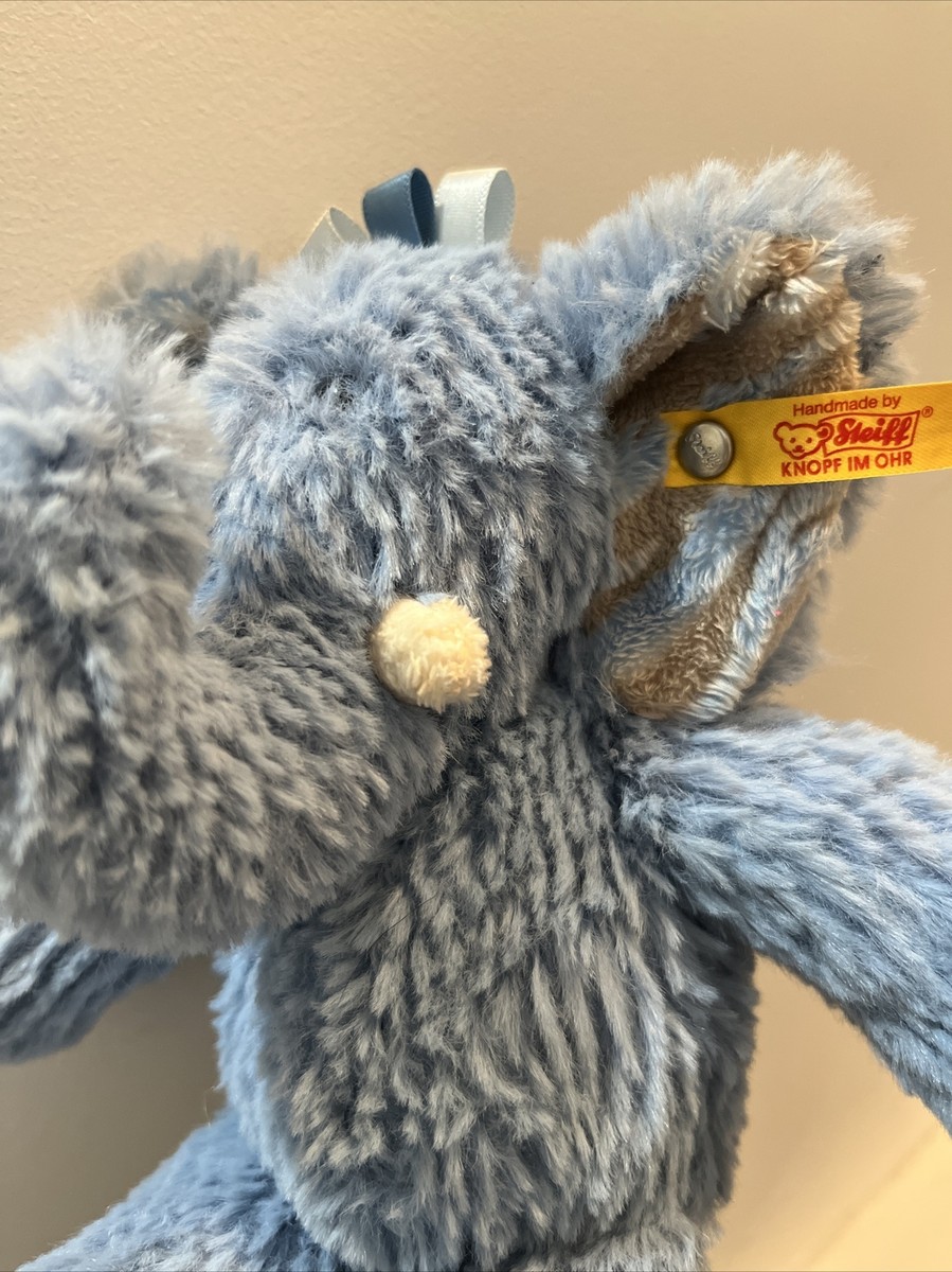 Steiff　ドイツ製 Steiff 062544 Soft Cuddly Friends Earz Elephant Baby Blue 7