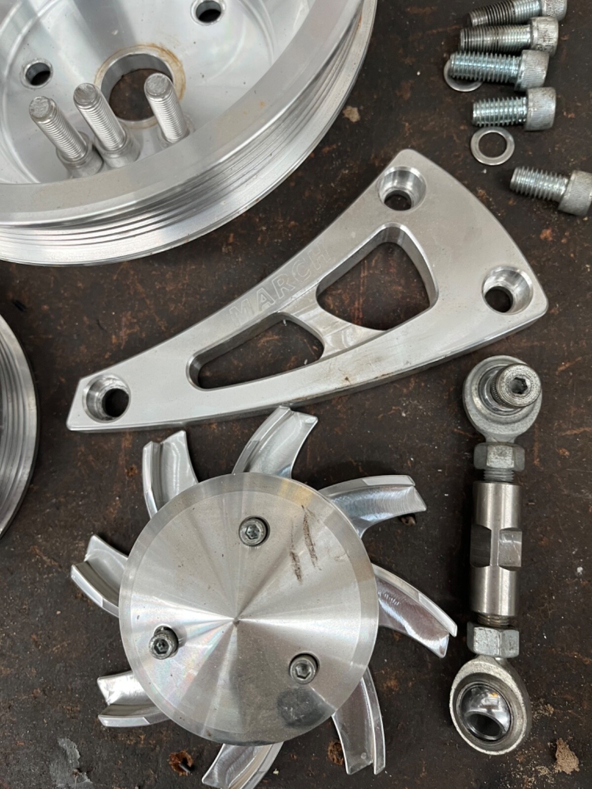 march pulley set SBC eBay